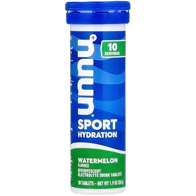 Nuun, BEV Tube Watermelon, 10 Tablets