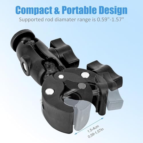 Support Starlink Mini anti-vibration pour échelle et mât de voyage