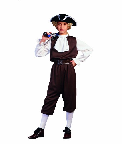RG Costumes Colonial Boy, Child Large/Size 12-14 Multicolor