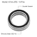 uxcell 6700-2RS Deep Groove Ball Bearings Z2 10mm x 15mm x 4mm Double Sealed Chrome Steel 10pcs