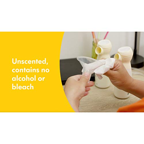 image for Medela Quick Clean Breast Pump And Accessory Wipes, 40 Count, Individu