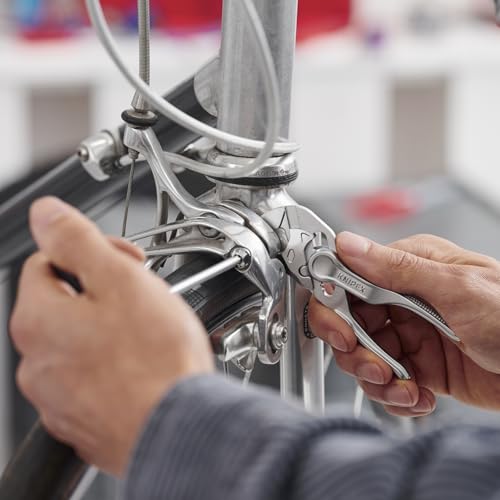 Image of KNIPEX Tools 86 04 100 Pliers Wrench XS, 4 inch, Silver | bike-hand-tools