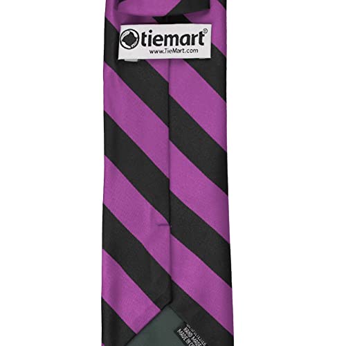Image of tiemart Men's Striped Tie Standard Length