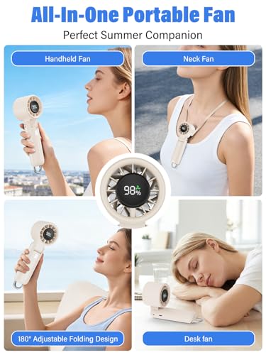 Portable Camping Fan Rechargeable LED