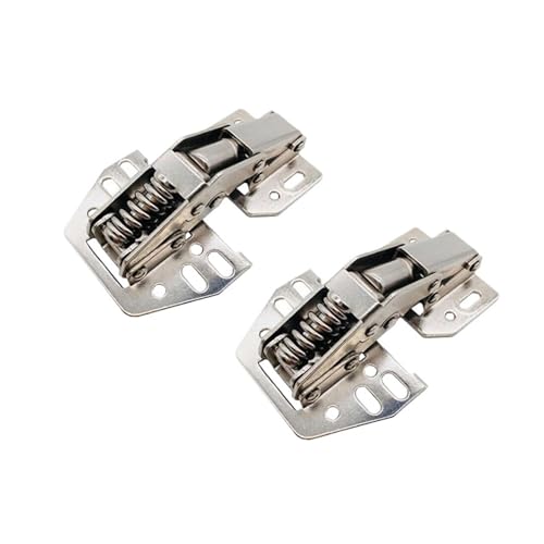 BSAXITHZB 2pcs Top Flip Caravan RV Hinge Storage Cabinet Door Stay Kitchen Cabinet Hinge For Door Frame Cabinet