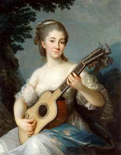 Lienzo artístico de Marie Louise De Robien, la belleza del arte clásico en tu hogar