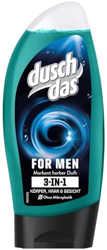 Duschdas Gel de ducha para hombre con fórmula aromática Fresh-Energy para un comienzo refrescante del día, 225 ml, 1 unidad