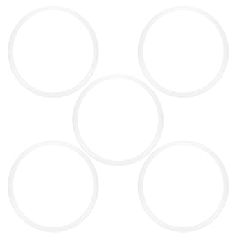 5PCS Pressure Cooker Sealing Ring Made of Silicone, 10.2in Leak Proof Inner Lid Gasket Replacement, Electric Pressure Cooker Replacement Gasket for Kitchen Cooking, 26cm