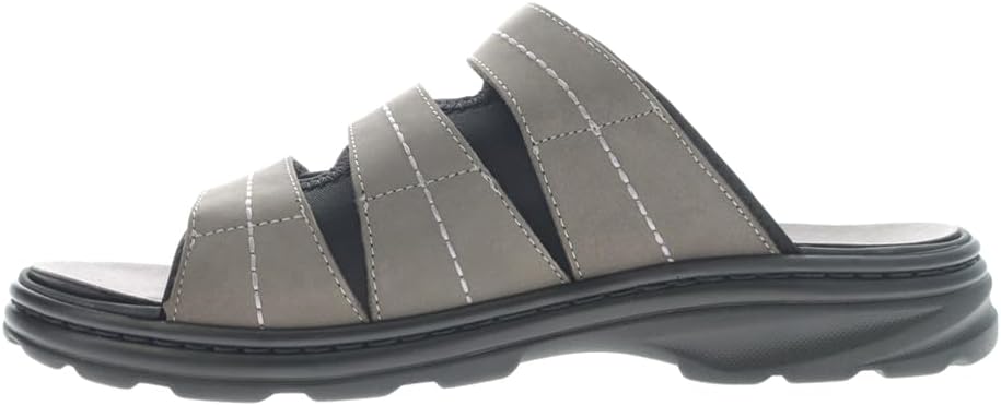 Propet Mens Hatcher Slide Casual Sandals Casual - Brown - Image 3