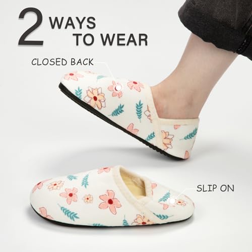 Image of ATHMILE House Slippers for Women Men Indoor Barefoot House Shoes Soft Socks | Furry Slip on Cozy Comfy Flexible Machine Washable Home Bedroom Travel Hospital Yoga Gifts for Mom Grandma