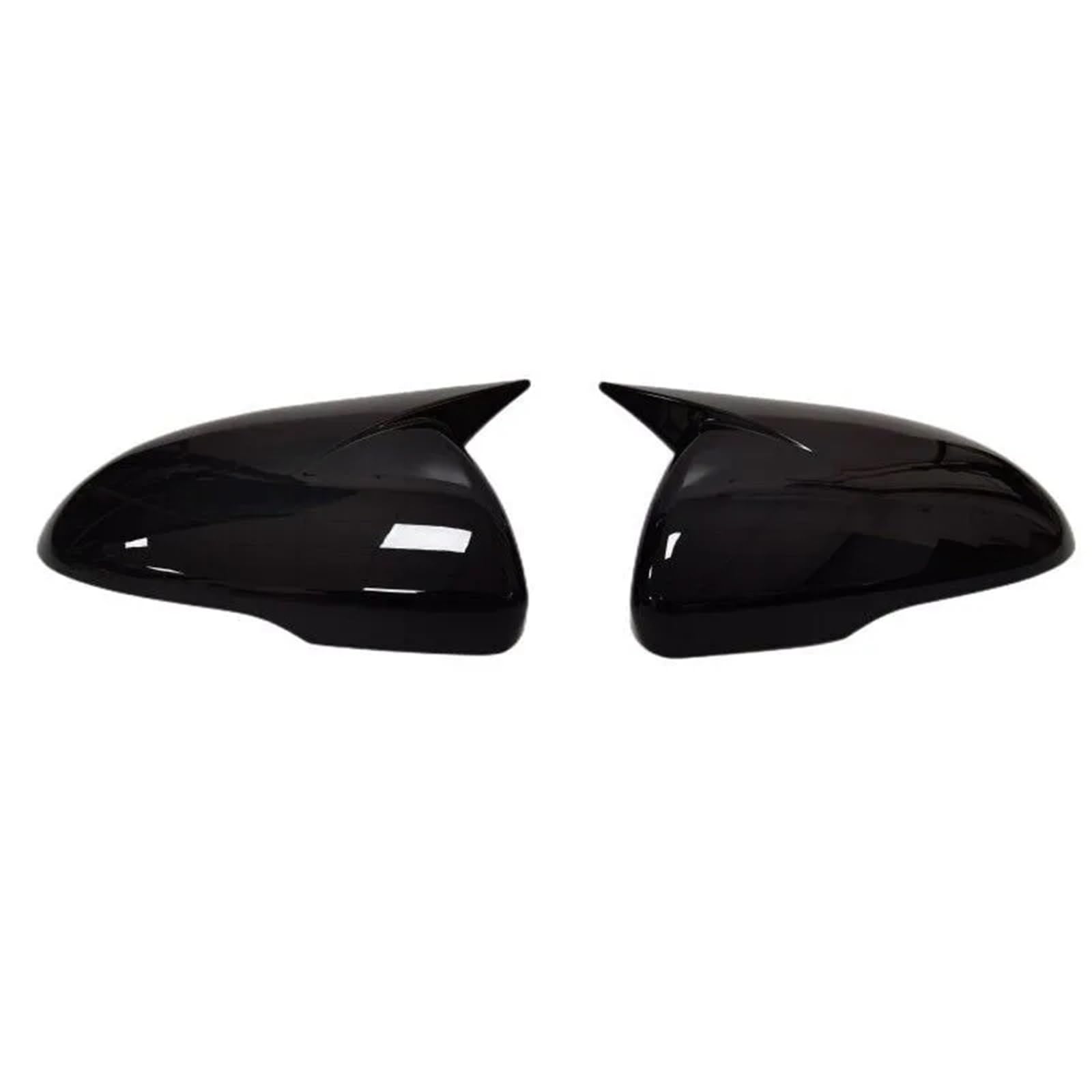 Side Mirror Shell Compatible with Kia for Optima K5 2016 2017 2018 2019 2020 Car Sticker Rearview Side Mirror Cover Cap Exterior Door(Black)