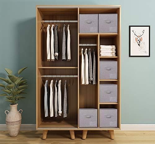 iwill CREATE PRO 2 Stück Aufbewahrungsboxen mit Deckel, Wintergarderobe Aufbewahrungsbox mit