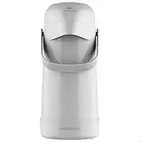 Garrafa Térmica Magic Pump Bomba de Pressão 500ml Branco