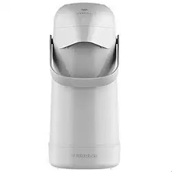 Garrafa Térmica Magic Pump Bomba de Pressão 500ml Branco