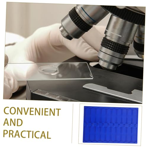 Support de séchage ventilé pour lames de microscope accélérant le stockage biologique