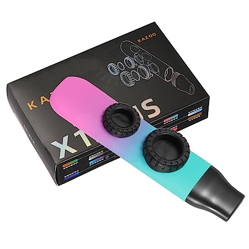 BESPORTBLE 1Set Delicate Adjustable Kazoo for Portable Musical Instrument with Dual Tones for Parties and Music Education Fun and Easy to Play Anytime Anywhere