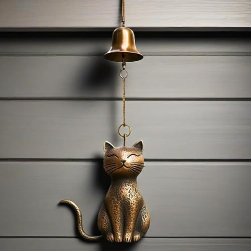 Carillon à vent chaton extérieur résistant intempéries et durable - 6