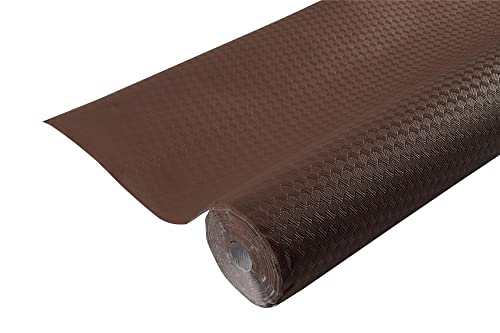 Pro Nappe - Ref 800629I - 16 x Mantel desechable en Papel gofrado - Gofrado único, estético y Profundo - Rollo 6 M de Largo y 1,20 M de Ancho - Color Chocolate