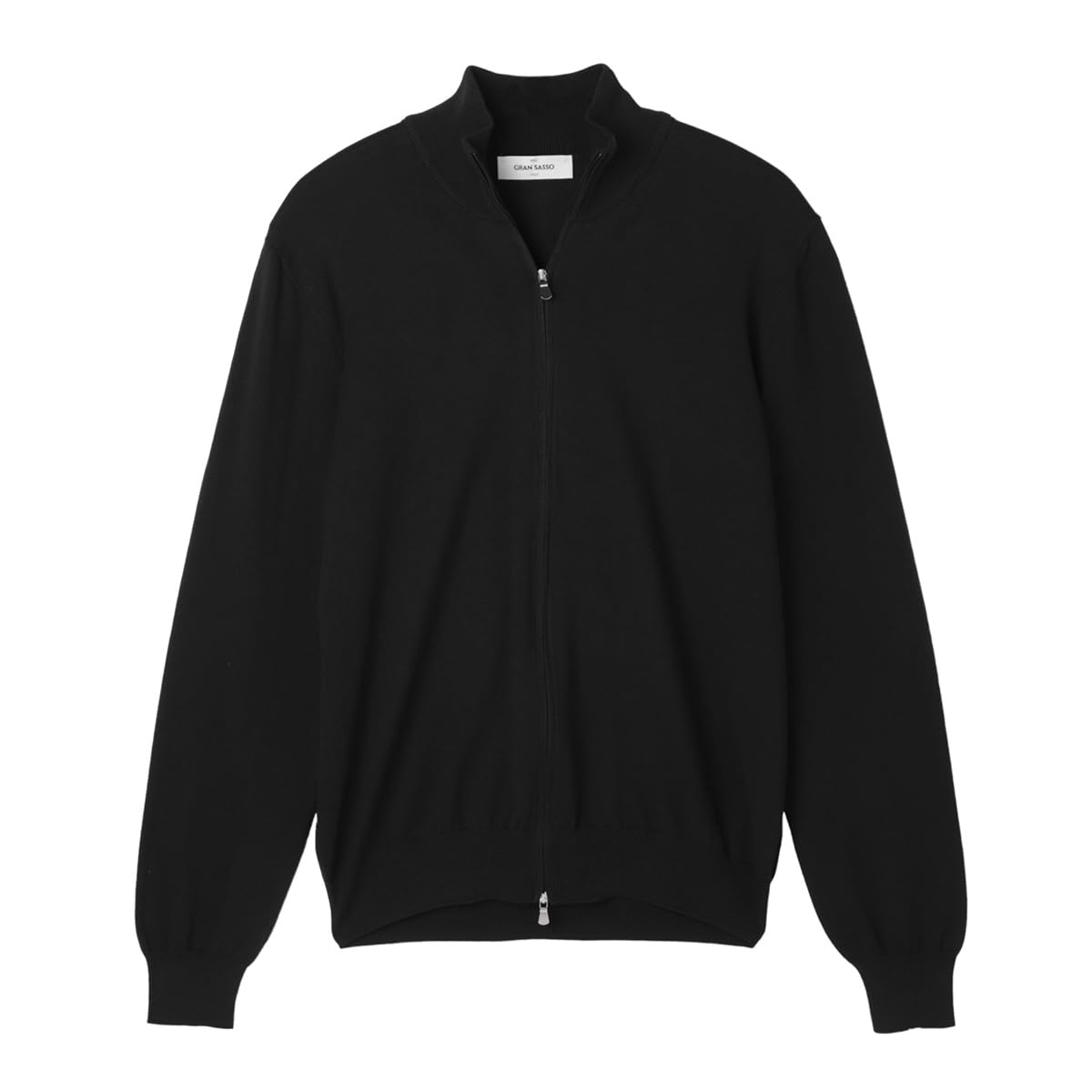 GRAN SASSO グランサッソ ジップニット ブラック 46 Amazon 