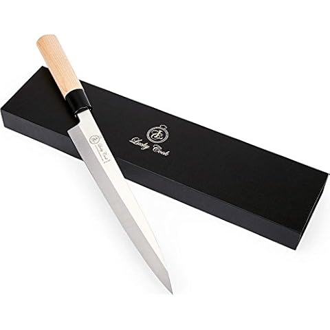Lucky Cook Sashimi Sushi Knife 10 Inch Cover