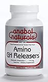 Anabol Naturals Amino GHReleasers Pre-Workout Amino Acid Supplement – MetaboEnhancer with L-Glutamine and L-Arginine for Lean Muscle, 120 Capsules