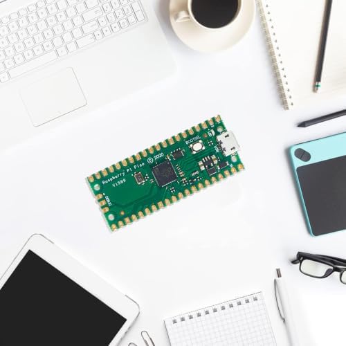 3Pcs RP2040 Pico Development Board Micro USB 2MB Flash Dual-Core Cortex M0+ Processor for Raspberry Pi Supports C/C++/Python SPI/I2C/UART Interfaces - 4
