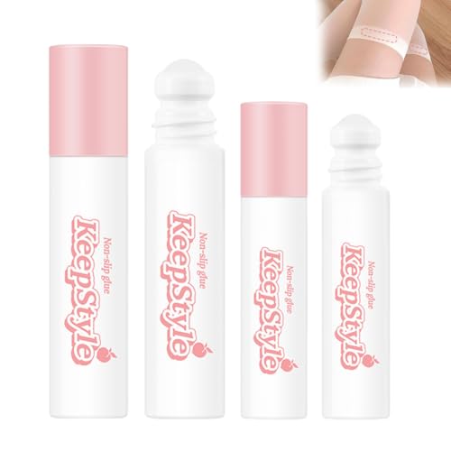 GXGM 50g Adhesivo Multifuncional Invisible Anti-Exposición,Pegamento Textil,Adecuado para Fijar Tirantes, Camisas,Faldas, Evitar la Exposición,Regalos para Novias, Sabor a Melocotón