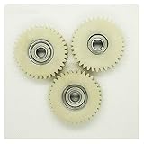MKSIWSA Industry 3pcs 36 Teeth 47mm PA66 Nylon Plastic 8mm Bore Hole 14mm Thickness for Clutch Gears Box Gears (Hole Diameter : 8mm, Number of Teeth : 36 Teeth)