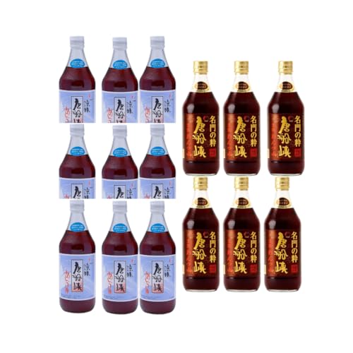 【Amazon限定栓抜き付き】唐船峡食品 唐船峡めんゆ 500ml×9+名門の粋めんつゆ 500ml×6 栓抜き1個