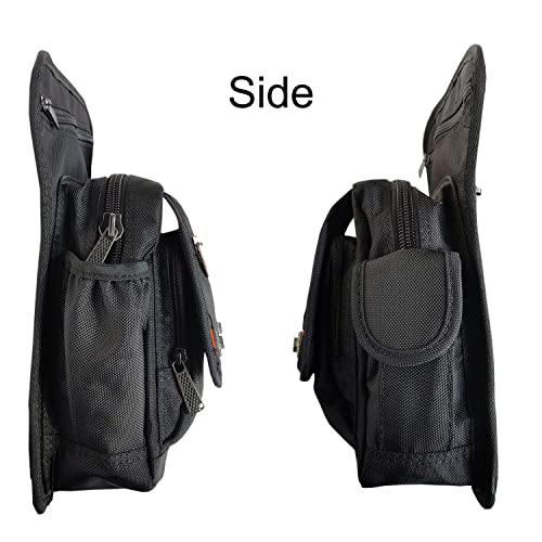 Innturt Nylon Leg Bag Thigh Bag Leg Pouch Fanny Pack Tactical Bag Shoulder Messenger Bag Black #TOP4