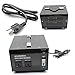 1500 Watt Voltage Converter Transformer- Step Up & Step Down Power Converter, Convert 110V to 220V OR 220V to 110V - Circuit Breaker Protection
