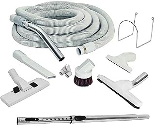 ZVac Universal Central Vacuum Accessory Kit for Central Vacuum Systems with 30 ft