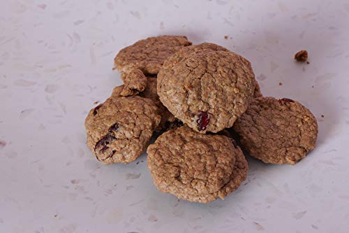 Vegan & Gluten-Free Cookies, Non-Gmo Snacks With Only Wholesome And Plant-Based Ingredients, Dairy-Free Healthy Baked Biscuits, Guiltless Oatmeal Cranberry Cookies, Pack Of 14 - Fresh From The Heart #TOP2