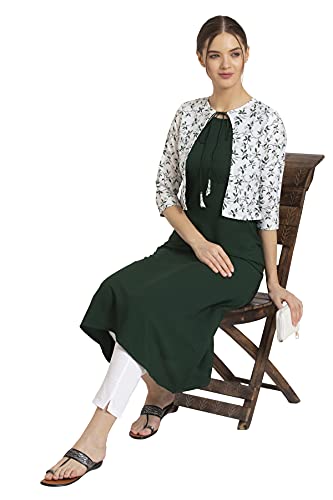 Image of ALC Creation Women's Crepe A-line Kurta