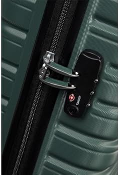 American Tourister Flashline Spinner S, Hand Luggage, Green (Dark