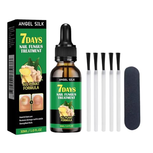 Fungal Nail Treatment Nail Fungus Treatment for Toenail, Nail Fungus Treatment For Thick, Broken, Fast-Acting Toenail Fungus Treatment Effective Anti Fungal Repair Solution With Brush Applicator 1PACK