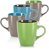 ALLTAGSTAUGLICH: Die sehr anschaulichen Kaffeebecher aus hochwertigem Keramik sind ideal für Kaffee, Tee und andere Heiß- und Kaltgetränke geeignet!