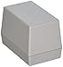 BUD Industries PT-11372-G Style A Plastic Box 3.62" L x 2.25" W x 2.5" H, Gray