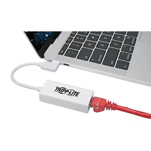 Adapter USB C ángulo derecho a Ethernet TRIPP LITE miniatura 2