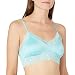 Mae Women's Microfiber Longline Lace Bralette