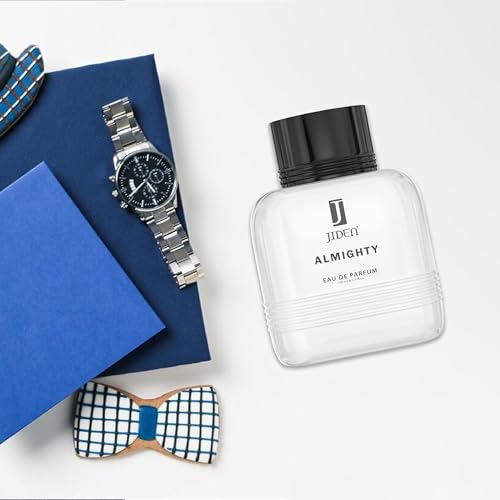 Image of JIDEN ALMIGHTY Long Lasting Mens Perfume with Saffron,Leather,Cardamom Notes | Eau De Parfum Man,100ml -Valentine Gift for Boyfriend| Gift For Husband Anniversary Special Love - Warm & Spicy Fragrance