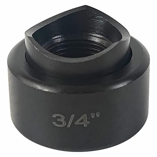 La mejor comparación de Troqueles de golpe para comprar hoy. 48 AMZCNC Punzón y Troquel de Conducto de 3/4' para Driver Hidráulico de Golpe con Rosca 3/4'-16UN (Tamaño Real del Orificio: 1.12')