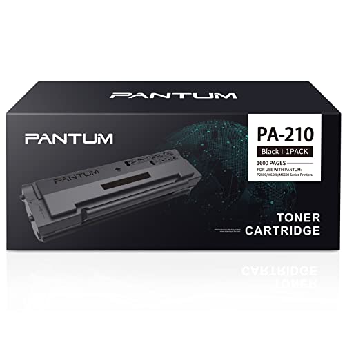 PANTUM PA-210 Original Toner Cartridge Black P2500W P2502W M6500W M6500NW M6608NW (1600pages), Small