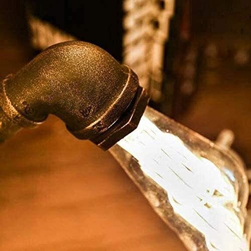 WYUE Desk Lamp Personality Retro Water Pipe Iron Table Lamp,Industry Steampunk Wrought Iron Edison Table Light,Iron Table Lamp,Low Power Consumption,Bedside and Table Lamps Applicable to Lamp for Dorm steampunk buy now online WYUE Desk Lamp Personality Retro Water Pipe Iron Table Lamp,Industry Steampunk Wrought Iron Edison Table Light,Iron Table Lamp,Low Power Consumption,Bedside and Table Lamps Applicable to Lamp for Dorm steampunk buy now online