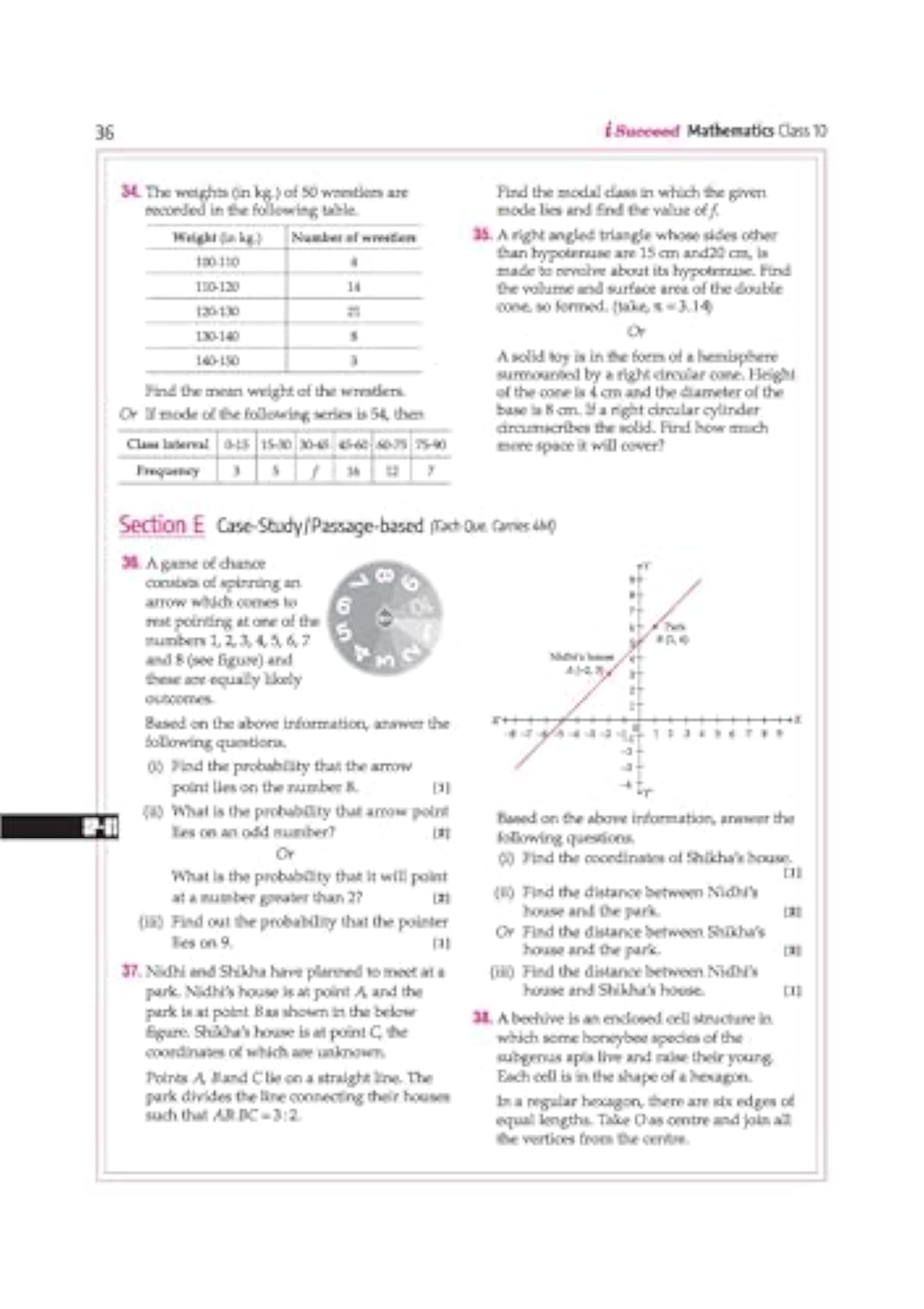 i Succeed 15 Sample Papers for Mathematics Class 10, Detailed Guide