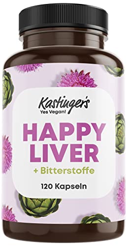 Mariendistel Artischocke Löwenzahn Cholin Komplex mit Bitterstoffen (120 Kapseln) Mariendistel Hochdosiert 80% Silymarin - mit Cholin für normale Leberfunktion (1 x 120 Kapseln) Cover