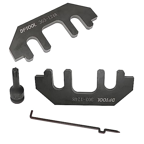 DPTOOL Camshaft Holding Tool Timing Alignment Holder Tool Kit Compatible with Ford Lincoln Mercury 3.5L 3.7L 4V Engines Replace 303-1248 303-1530 OTC 6682 with RT11 Removal Socket and Portable Case by DPTOOL - Image 2