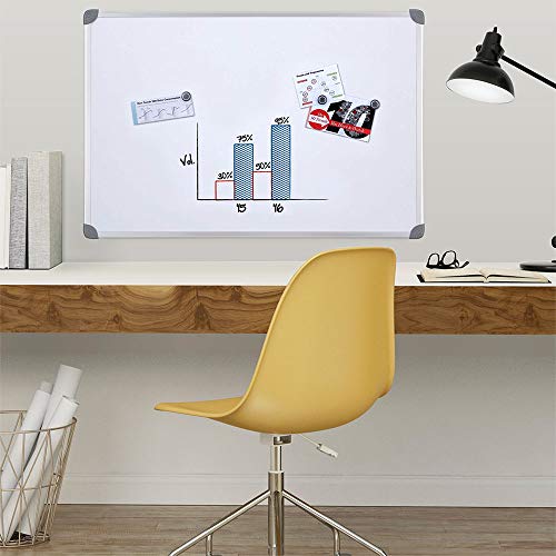 Quartet Magnetic Whiteboard, 2' X 3' White Boards, Dry Erase Board Includes One Quartet Dry Erase Marker & Marker Tray, Home Office Accessories, Euro Style Aluminum Frame (Ukte2436-Ecr) #TOP1