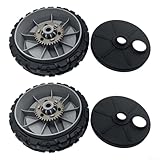Lot de 4 roues motrices de rechange de 20,3 cm pour tondeuses Honda Walk Behind y compris les modèles HU700AWD HU800AWD LC356AWD HU675AWD et (4 pièces)