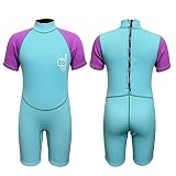 PZZMY Shorty Wetsuit Kids 2mm Neoprene Suits Girl Surfing Canoeing Suits Short Wetsuits Boy Shortie